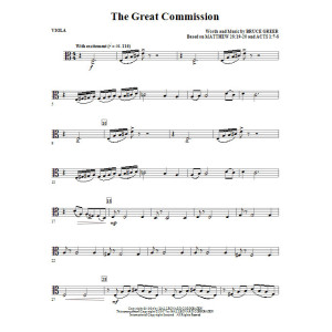 The Great Commission - Viola
