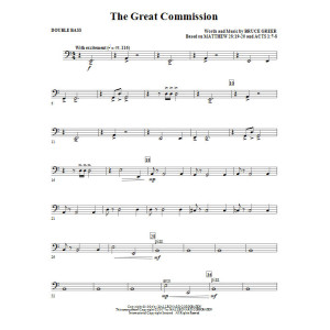 The Great Commission - Double Bass
