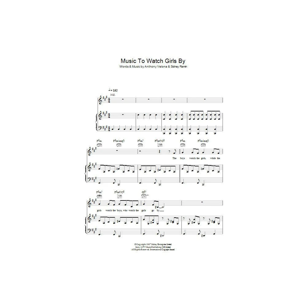 Music To Watch Girls By