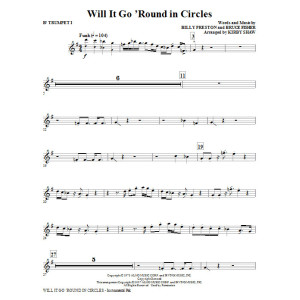 Will It Go Round In Circles - Bb Trumpet 1