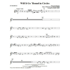 Will It Go Round In Circles - Bb Trumpet 2