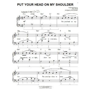 Put Your Head On My Shoulder (arr. Phillip Keveren)