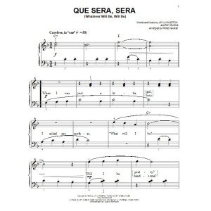 Que Sera, Sera (Whatever Will Be, Will Be) (arr. Phillip Keveren)