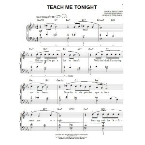 Teach Me Tonight (arr. Phillip Keveren)