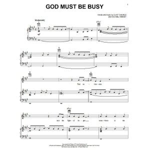 God Must Be Busy