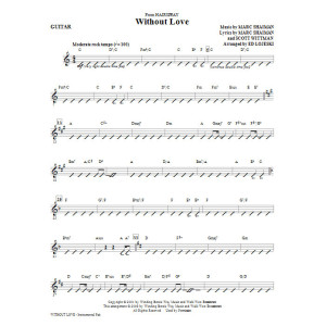 Ohne Liebe - Guitar