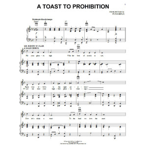 A Toast To Prohibition