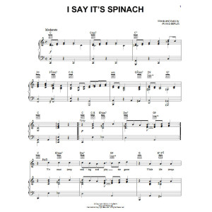 I Say It's Spinach