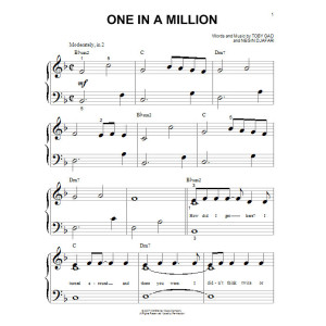Eine unter einer Million