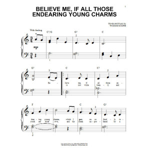 Believe Me, If All Those Endearing Young Charms