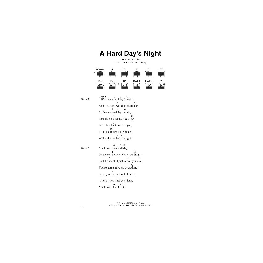 A Hard Day's Night