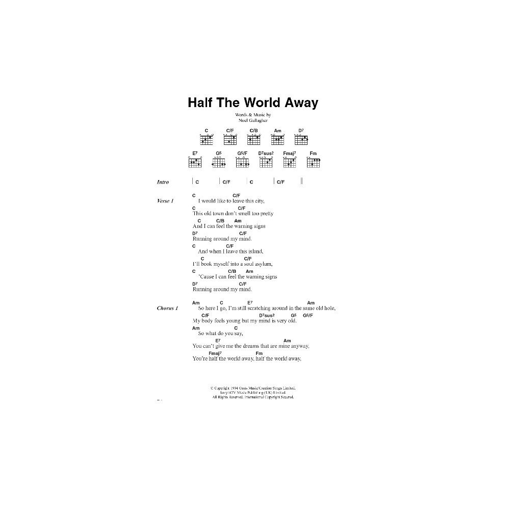 Half The World Away