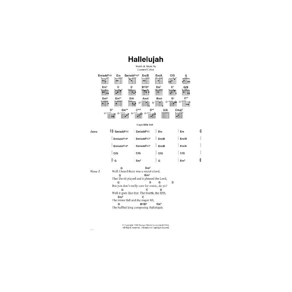 Hallelujah