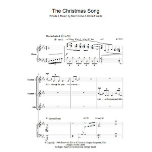 The Christmas Song (Chestnuts Roasting On An Open Fire) (arr. Berty Rice)
