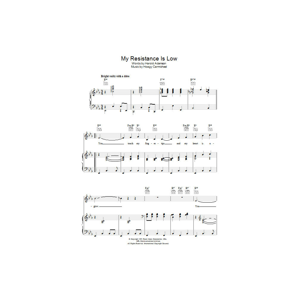 My Resistance Is Low