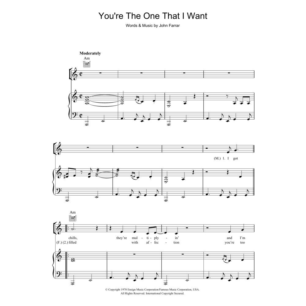 You're The One That I Want (from Grease)