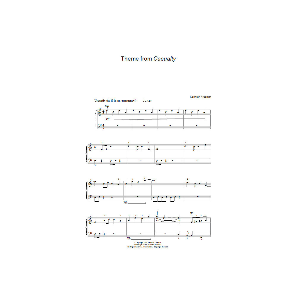Theme from Casualty