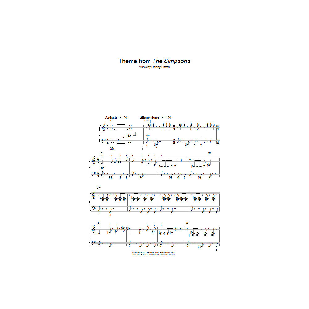 Theme From The Simpsons