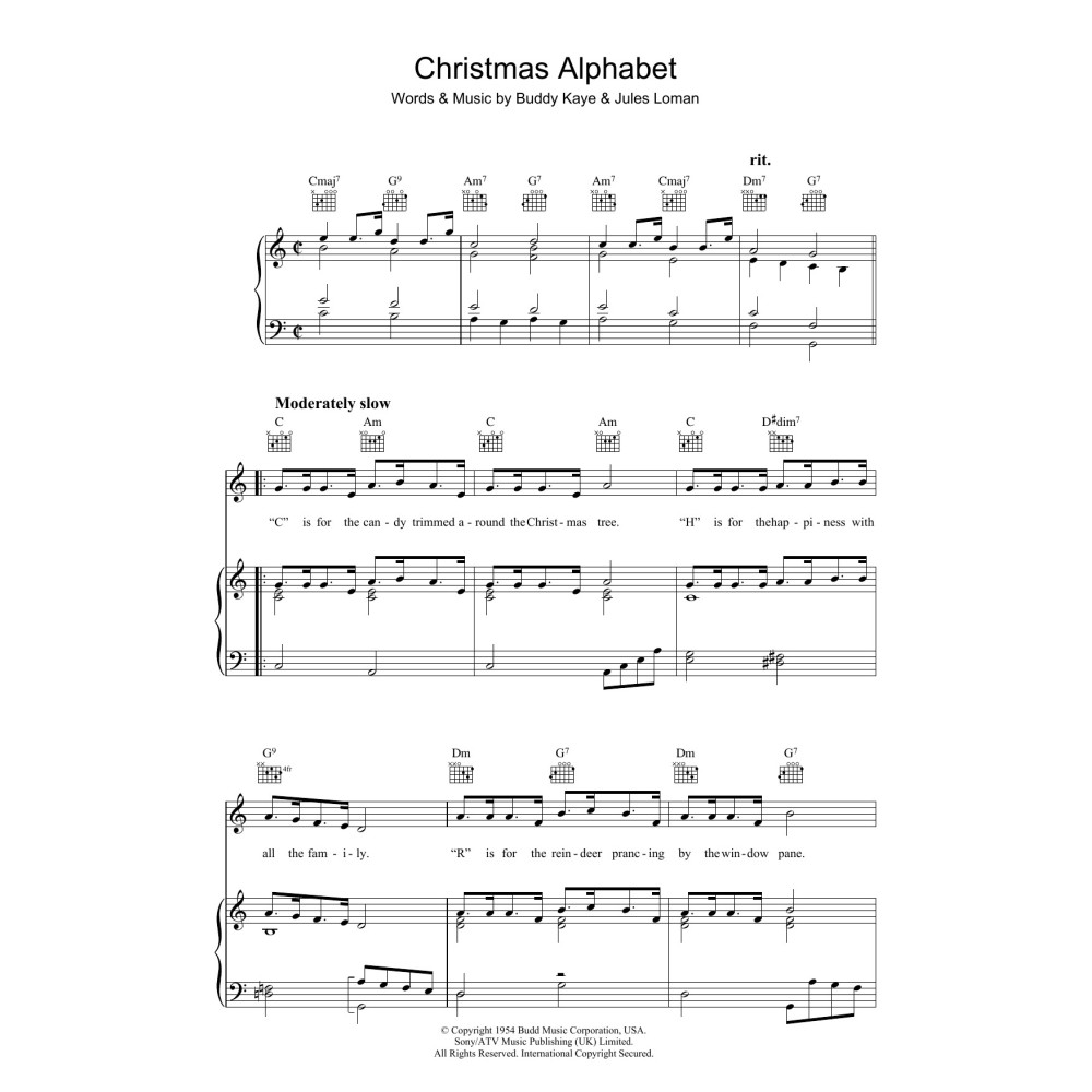 Christmas Alphabet