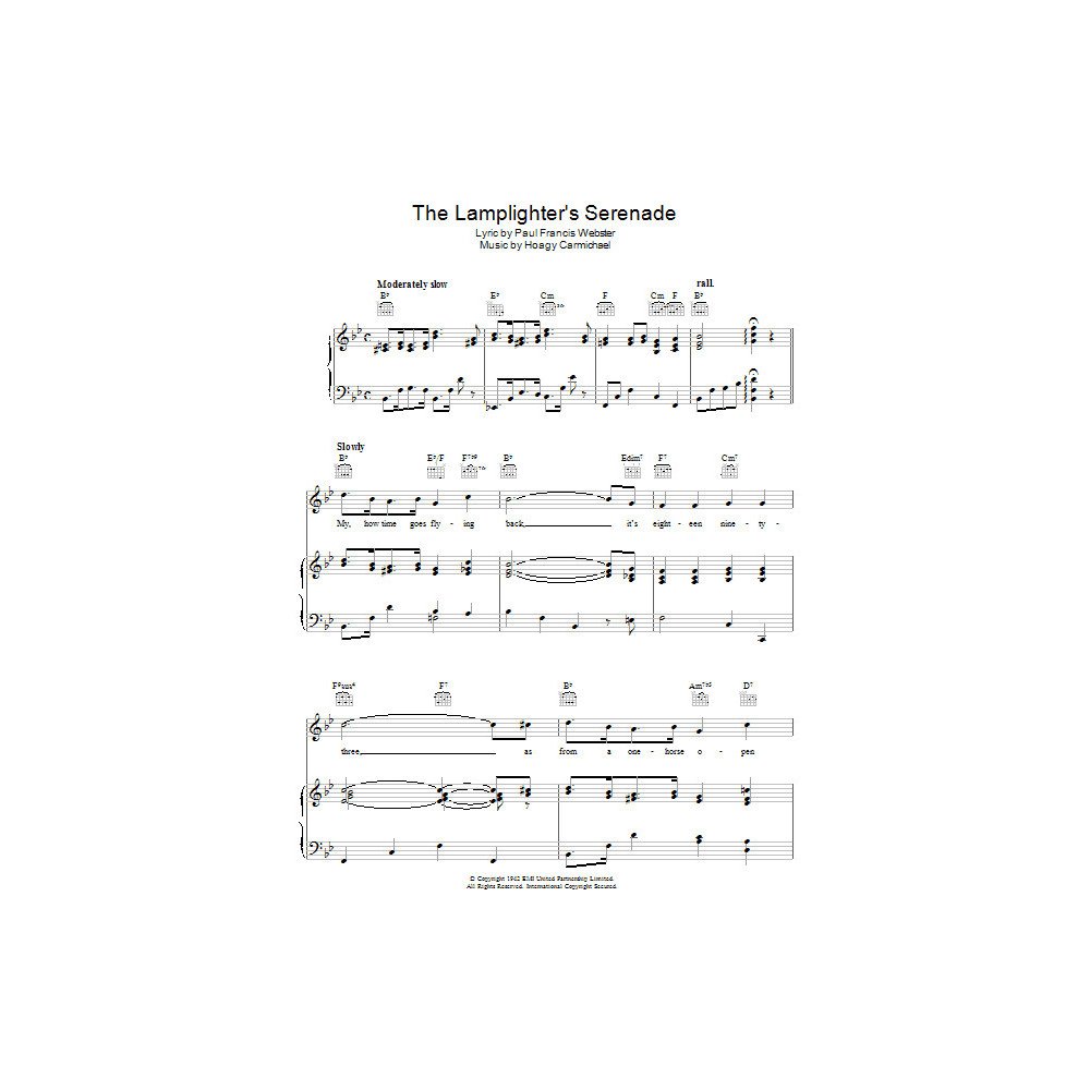 Das Serenade des Straßenlaternenbetreibers