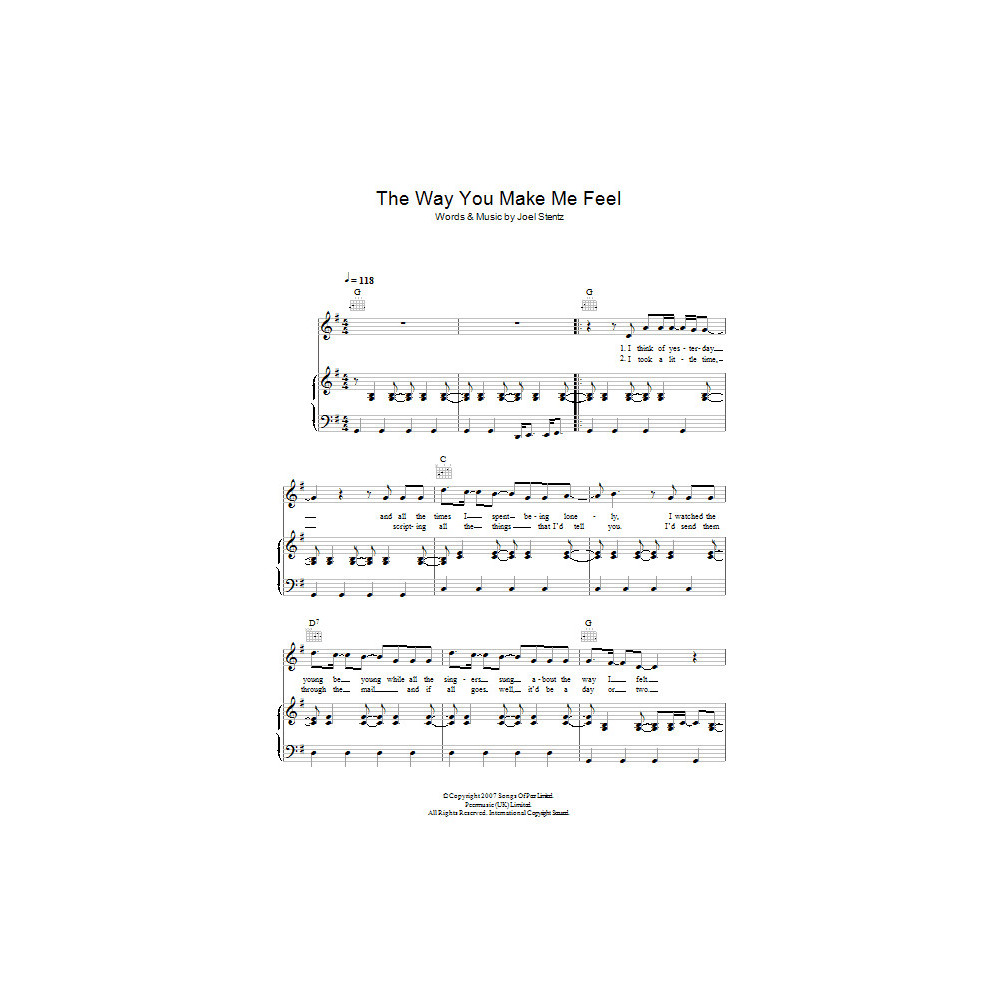 The Way You Make Me Feel