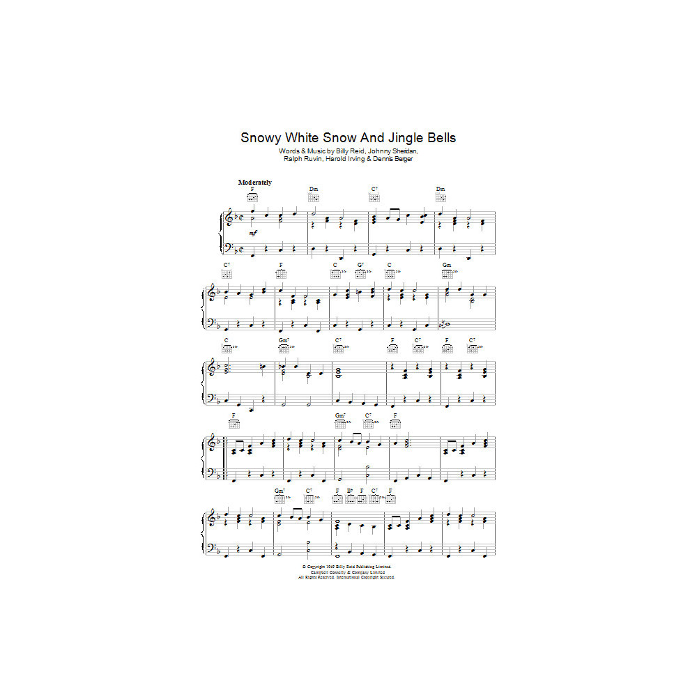 Snowy White Snow And Jingle Bells