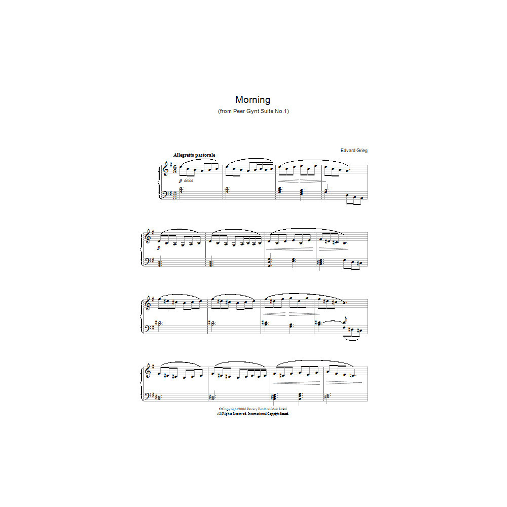 Morning (from Peer Gynt Suite No. 1)