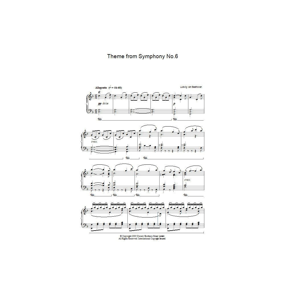 Symphony No.6 (Pastoral), 5th Movement