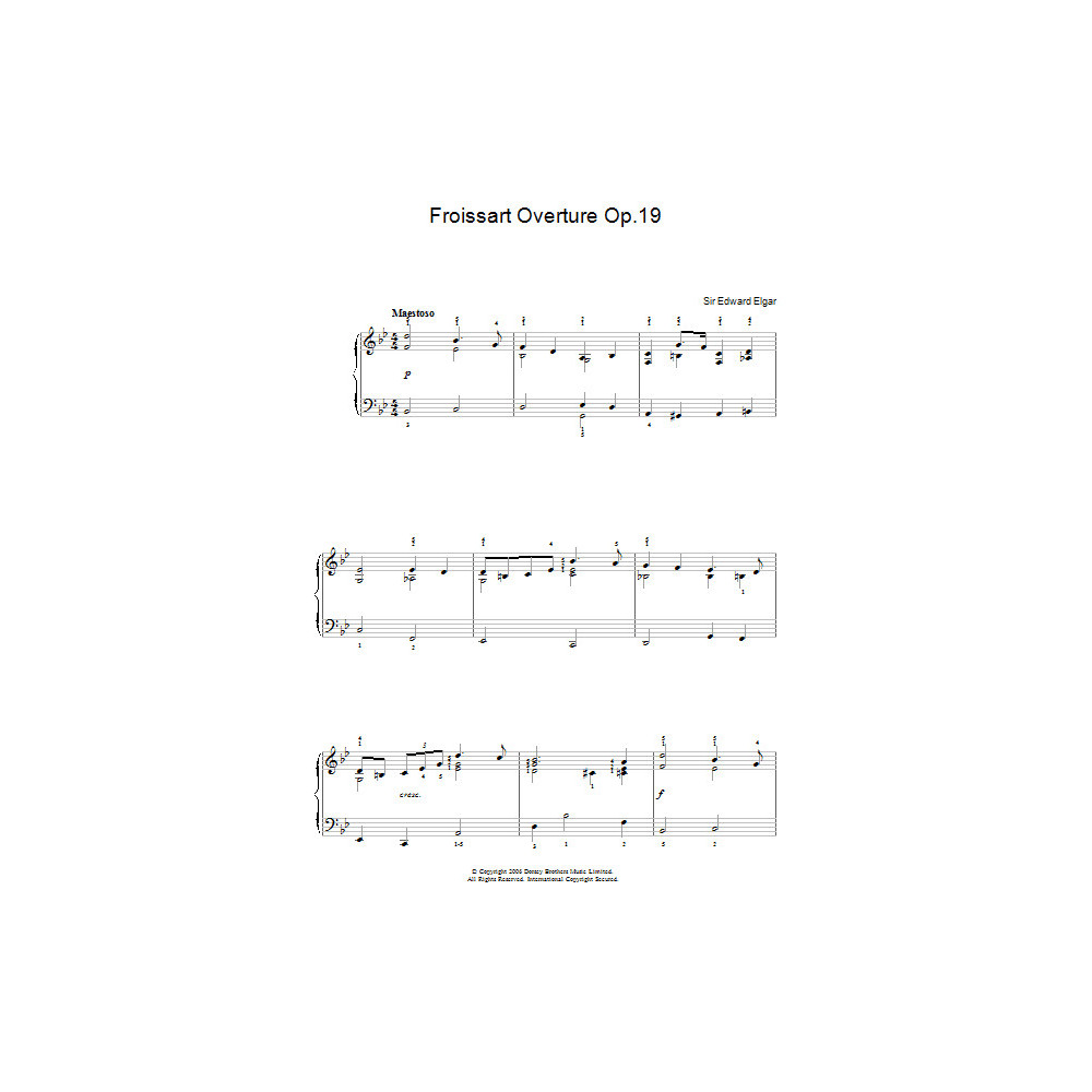 Froissart Overture Op.19