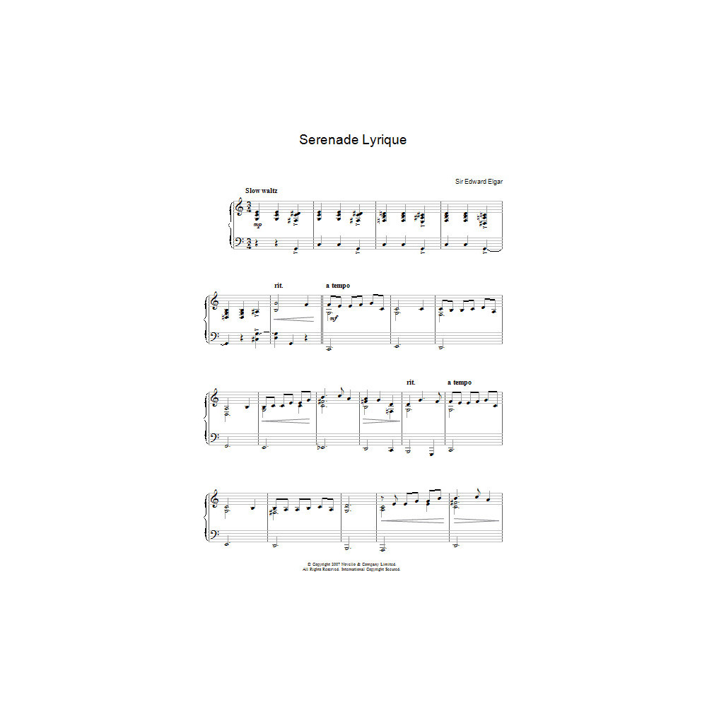 Serenade Lyrique