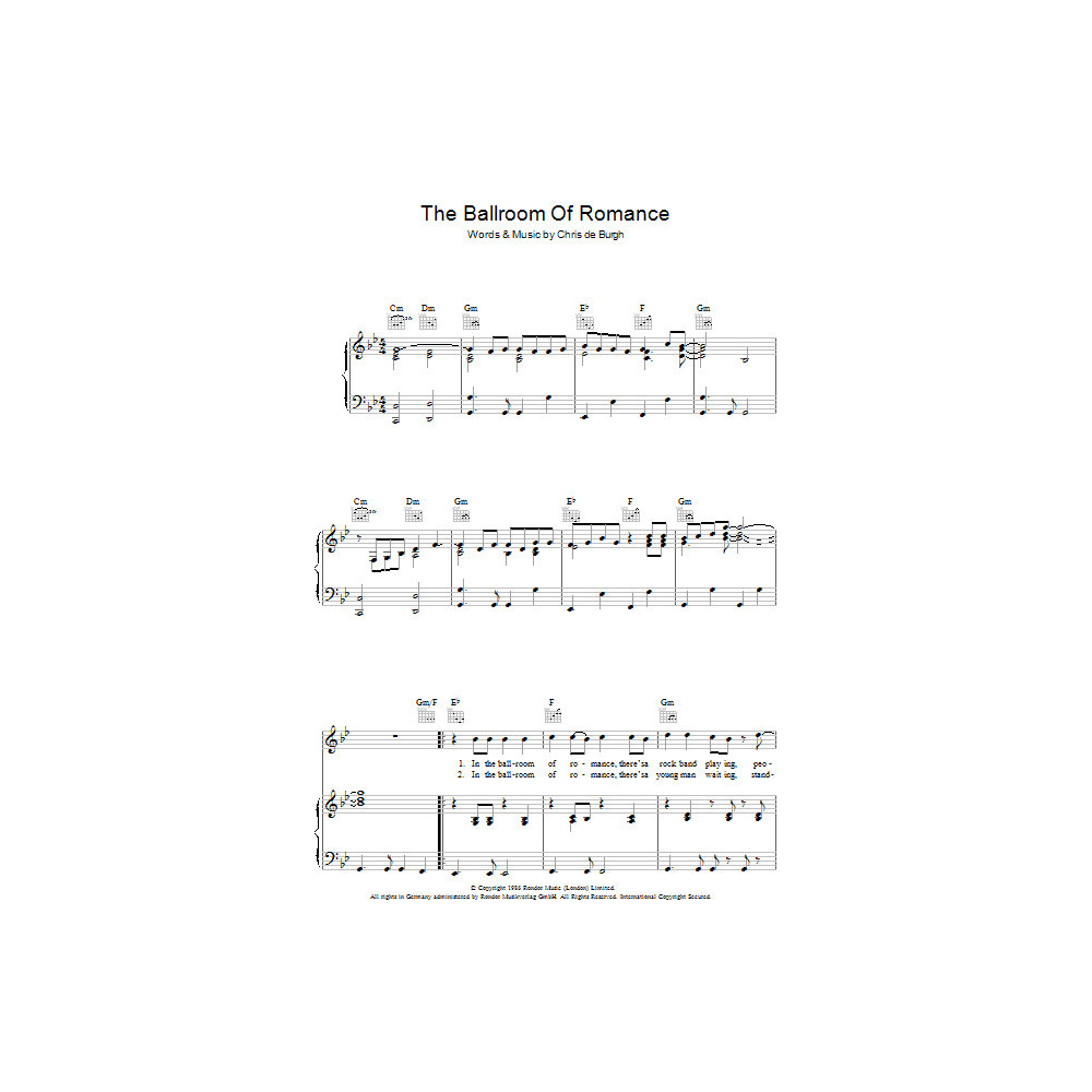 The Ballroom Of Romance