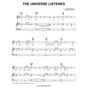 Das Universum hörte zu