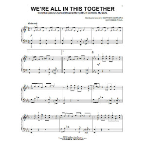 We're All In This Together (from High School Musical)