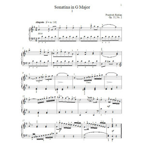 Sonatina In G Major, Op. 55, No. 2