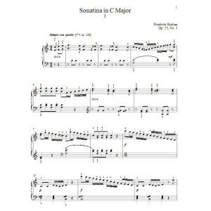 Sonatina In C Major, Op. 55, No. 3