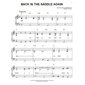 Back In The Saddle Again