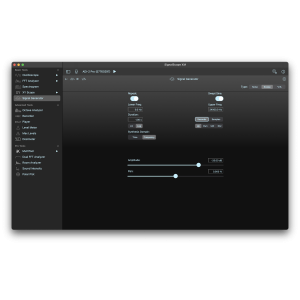 Faber Acoustical Licence Basic Tool Set pour SignalScope XM v12