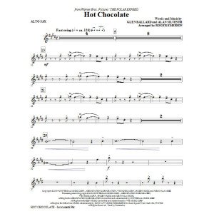 Heiße Schokolade (von The Polar Express) - Eb Alto Sax