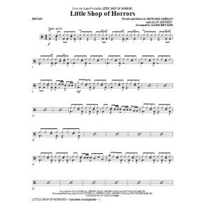 Little Shop Of Horrors (aus Little Shop of Horrors) (arr. Mark Brymer) - Schlagzeug
