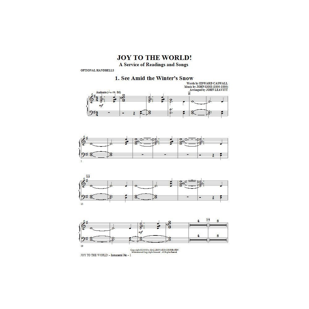 Joy To The World - Handbells