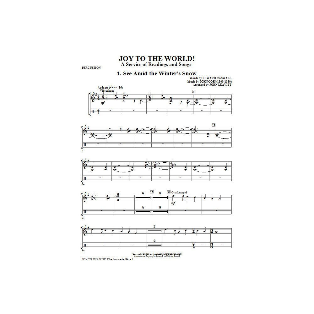Freude an der Welt - Percussion
