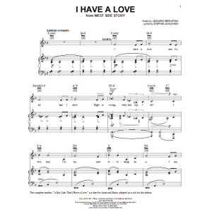 I Have A Love (from West Side Story)