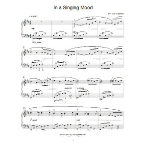 In A Singing Mood