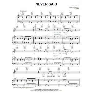 Never Said