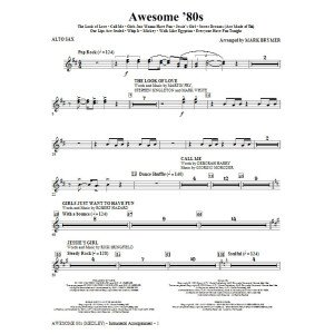 Awesome '80s (Medley) - Alto Sax