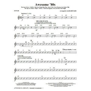 Awesome '80s (Medley) - Guitar