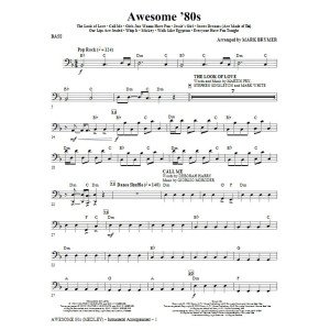Awesome '80s (Medley) - Bass