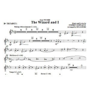 The Wizard And I - Bb Trumpet 1
