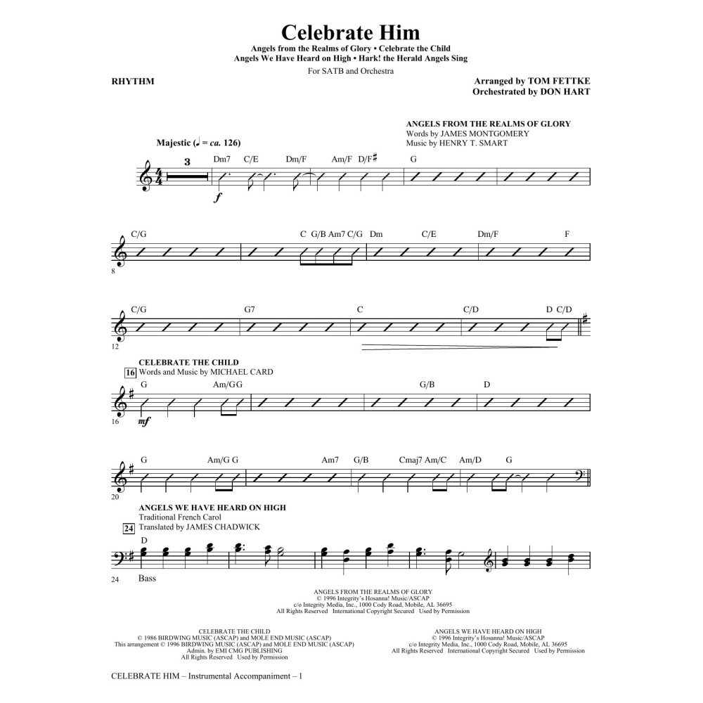 Celebrate Him (Medley) - Rhythm