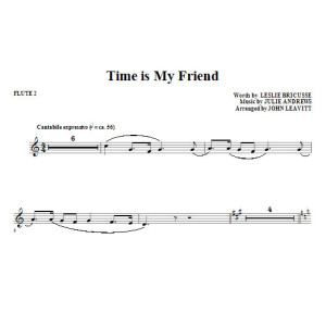Time Is My Friend - Flute 2